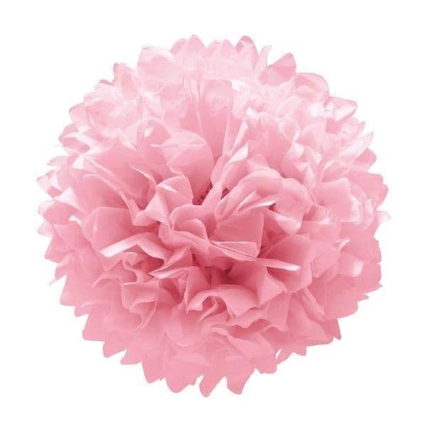XiZ Pack 3 Pompons de Papel Rosa