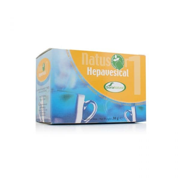 Soria Natural Natusor Infusões 1 Hepavesical 20 Saquetas