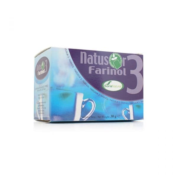 Soria Natural Natusor Infusões 3 Farinol 20 Saquetas