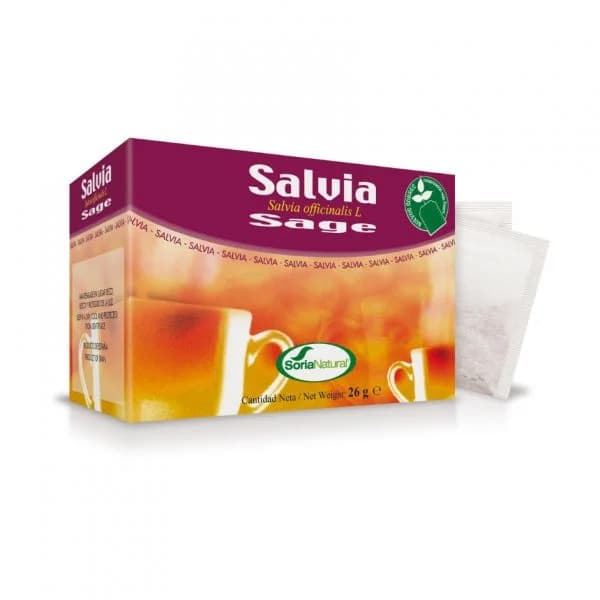 Soria Natural Salva Infusão 20 Saquetas