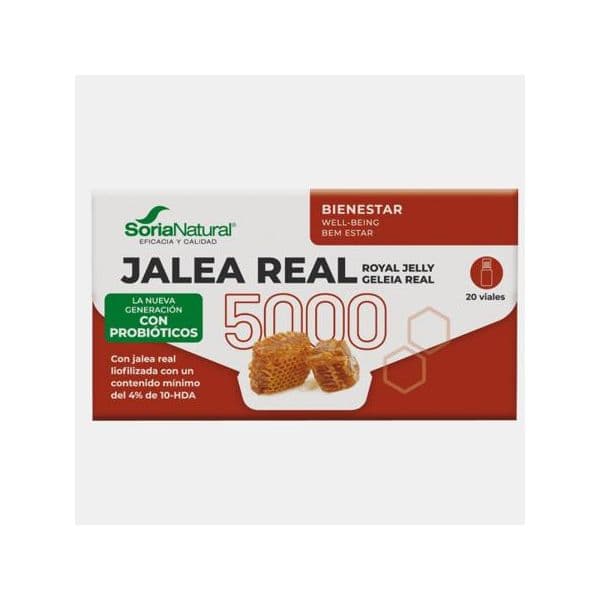 Soria Natural Geleia Real 5000 20 Ampolas