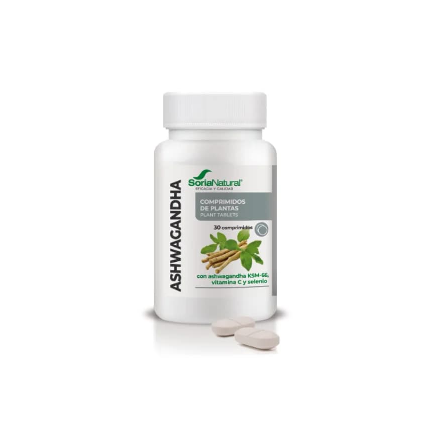 Ashwagandha 300mg | 30 comprimidos – Soria Natural
