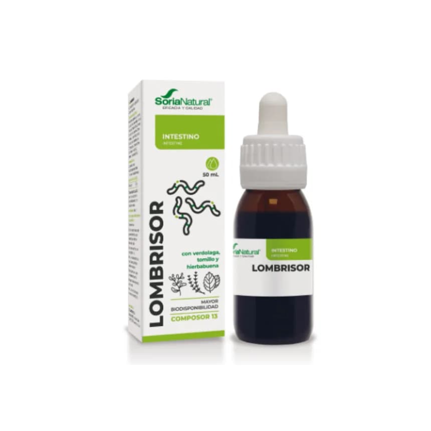 Lombrisor Gotas| 50ml – Soria Natural