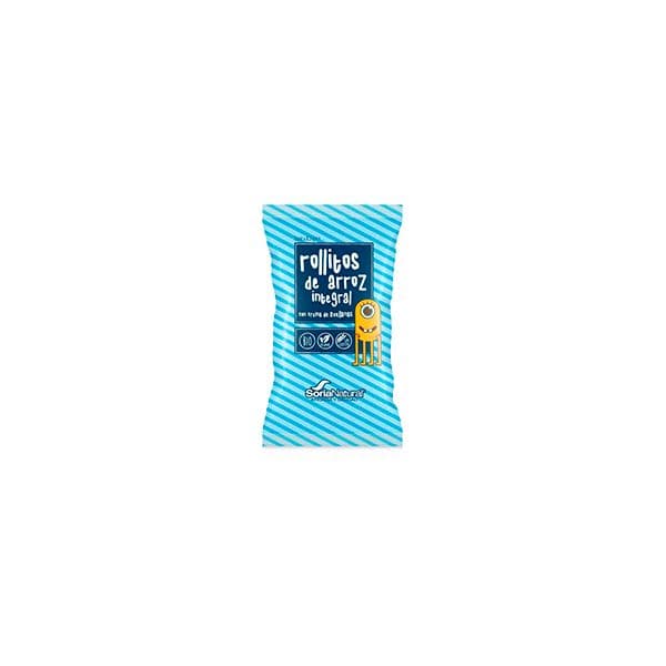 Soria Natural Rolos de Arroz Integral Bio 24g