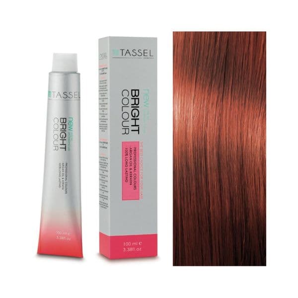 Eurostil Bright Colour Tinte 6.44 Louro Escuro Cobre Intenso 100ml