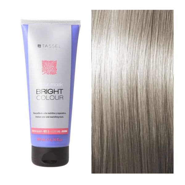 Eurostil Bright Colour Máscara Capilar Rubio Hielo 200ml