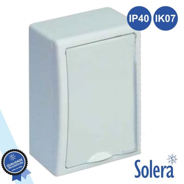 Solera Caixa Distribuição Elétrica 4 Elementos IP40 IK07