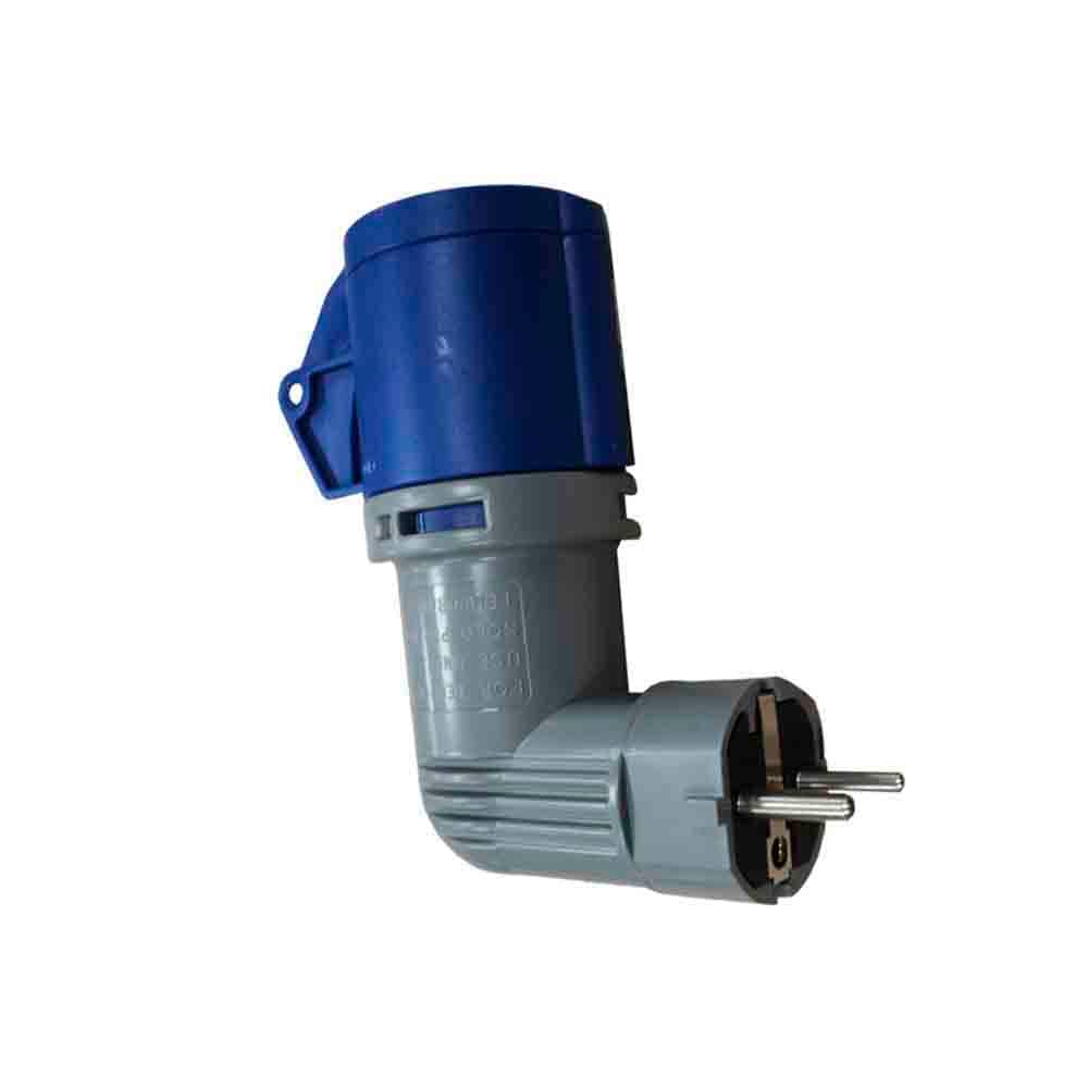 FICHA ADAPTADOR TIPO F A CETAC 2 P+T 16A SOLERA 904011