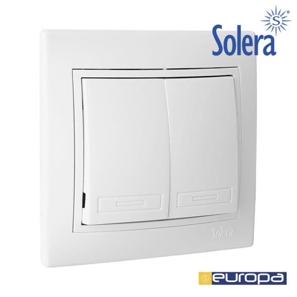 Solera Interruptor Duplo/comutador 10a 250v - EDM42916