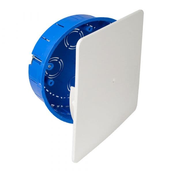 Solera Caixa de Empalme Encastrável Quadrada 5516gw Ø150x46mm