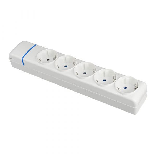 Solera Régua de Tomadas 8005P 5 Tomadas 2P+T 16A 250V sem Interrutor