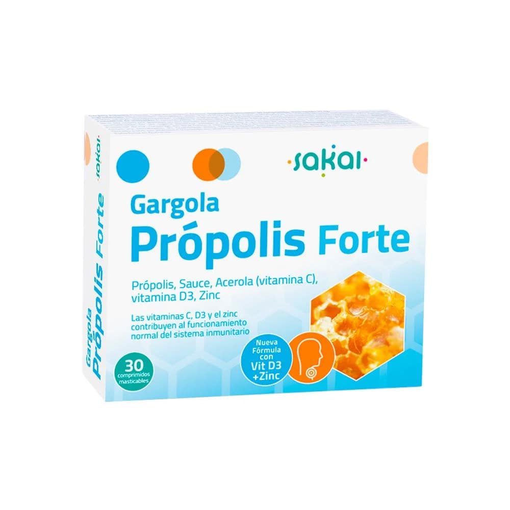 Própolis Forte Gargola 30 Comprimidos – Sakai
