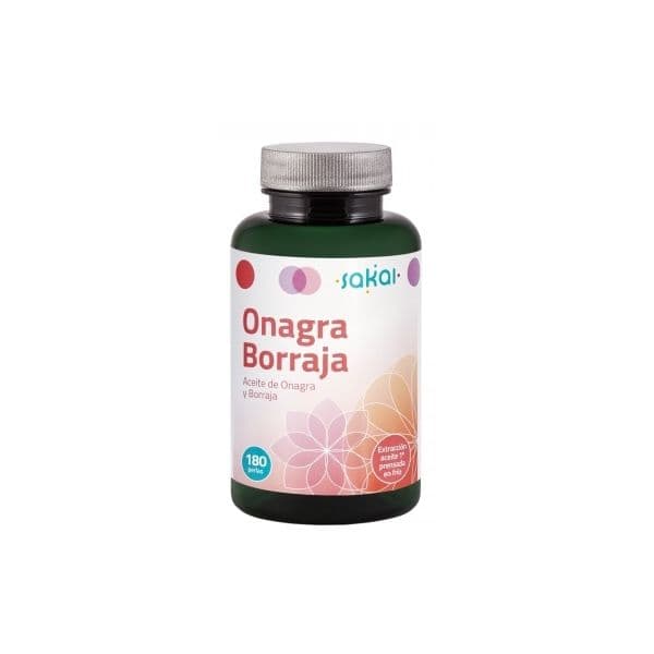 Sakai Onagro + Borragem + Vit.E 705mg 180 Cápsulas