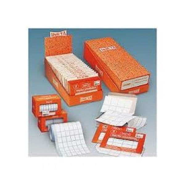 Ineta 10 Fls Etiquetas Adesivas 8x12mm - 080255