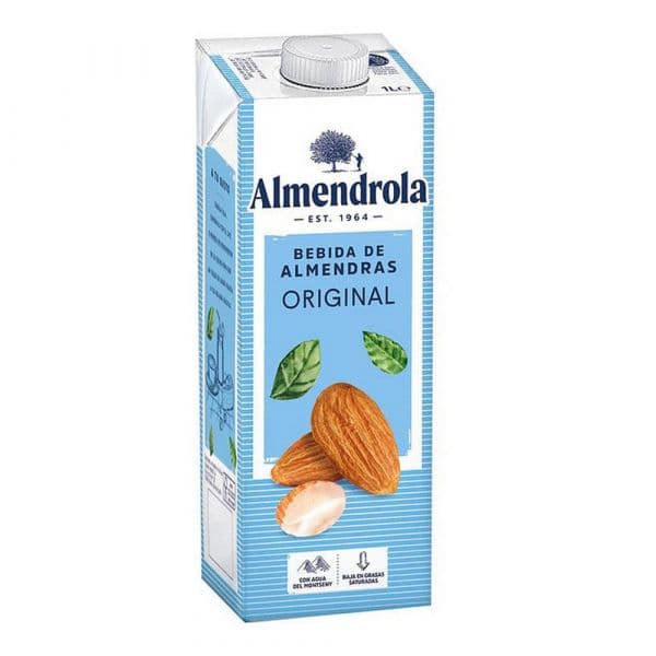 Almendrola Bebida de Amêndoas (sem Açúcar e sem Lactose) 1 L