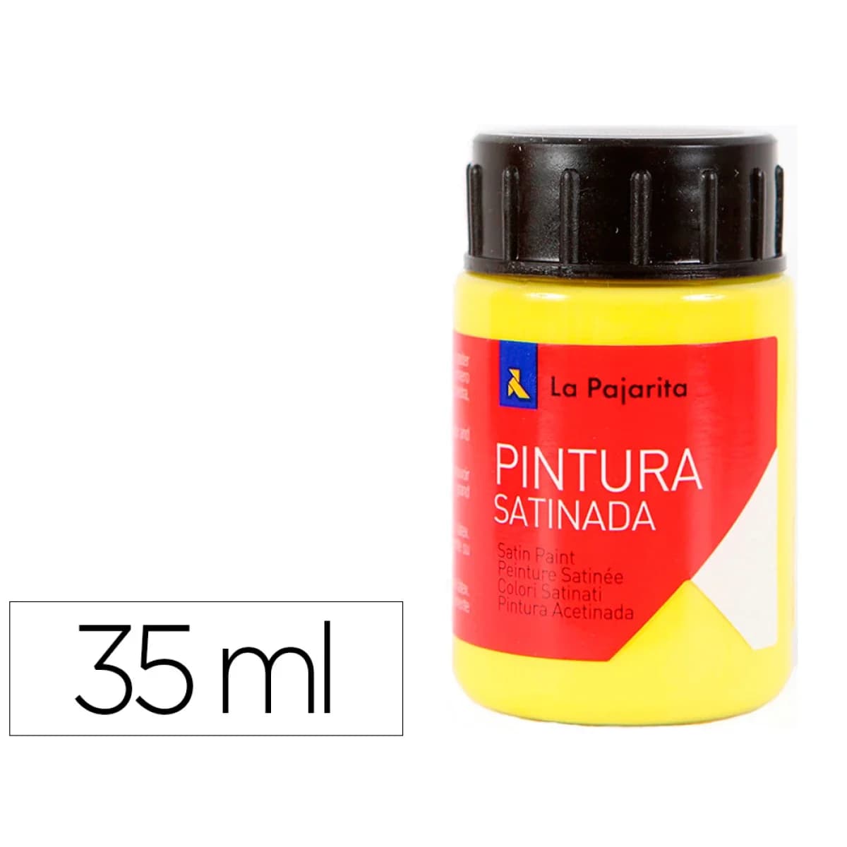 La Pajarita Guache Escolar Amarelo Limão Acetinado L-01