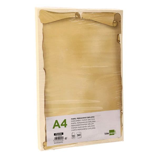 LiderPapel Diploma A4 180g 50 Un.