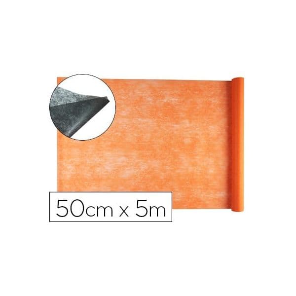 LiderPapel Tecido Sem Tecer 25g/m² Laranja 5m