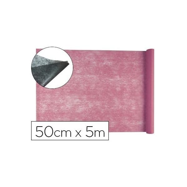 LiderPapel Tecido Sem Tecer 25g/m2 Rolo 5 Metros Rosa