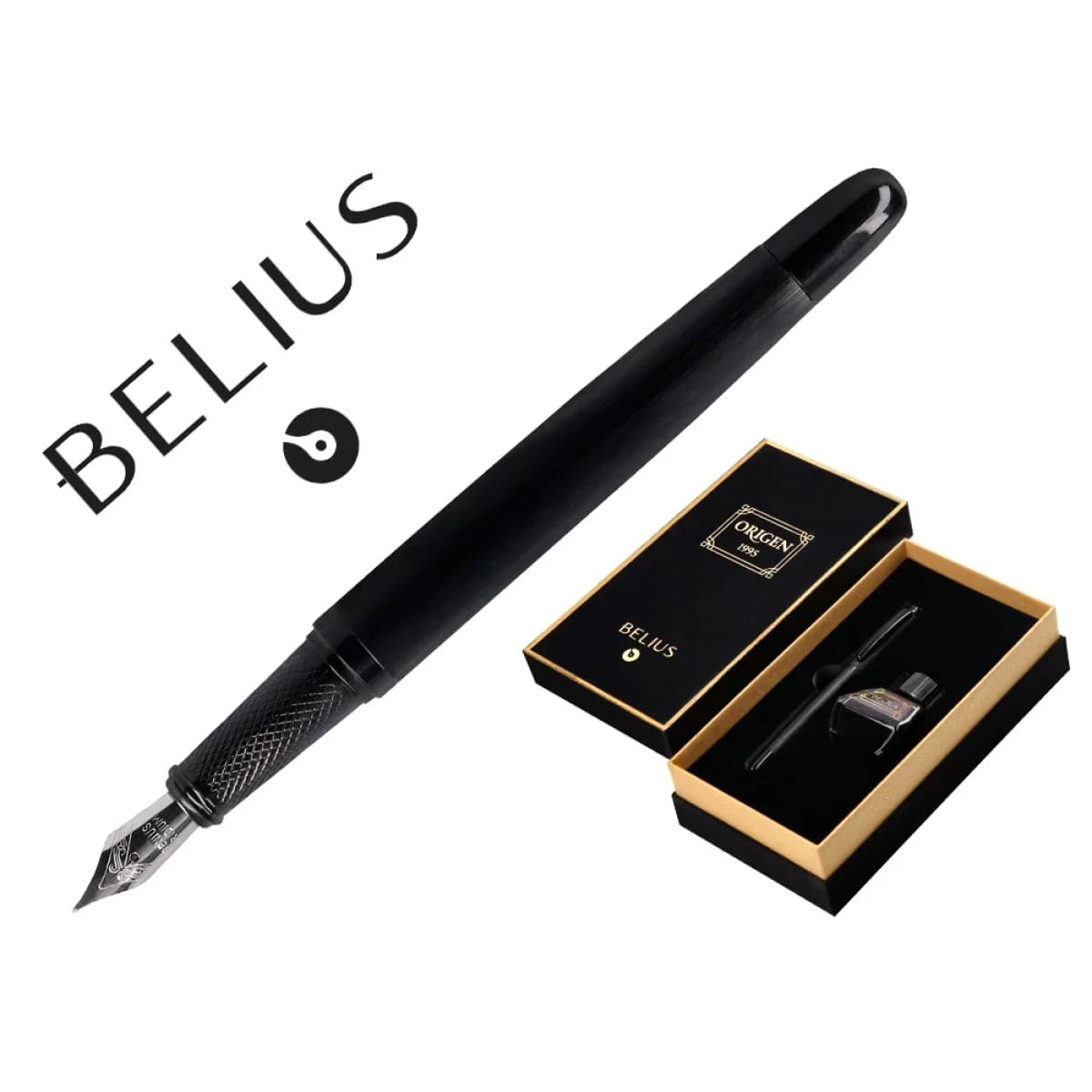 Belius Caneta Origen 1995 Tinta Preta 1 Un.