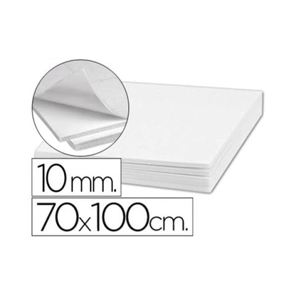 LIDERPAPEL K-Line Adesivo 70x100cm 10mm Branco 5 Un.