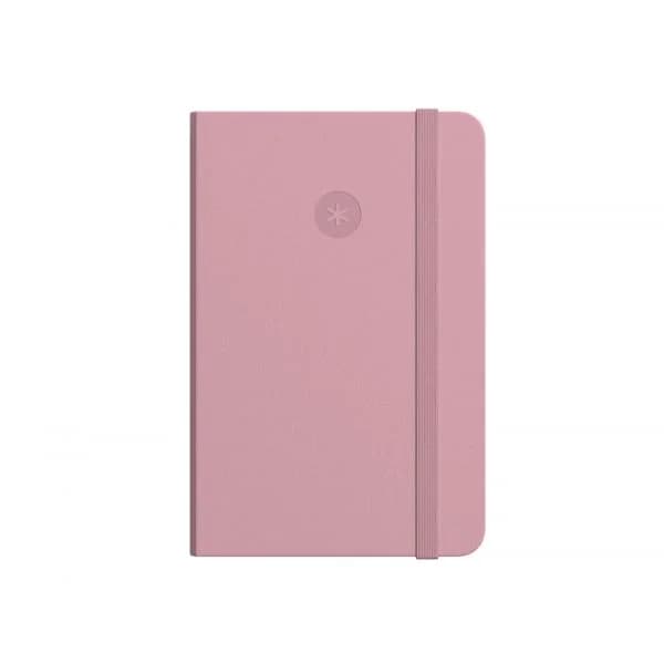 Antartik Caderno Liso A7 Capa Dura 80 Folhas Rosa Pastel