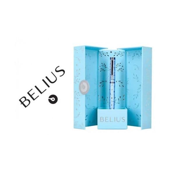 Belius Roller Bella Alumínio Azul Celeste Tinta Preta