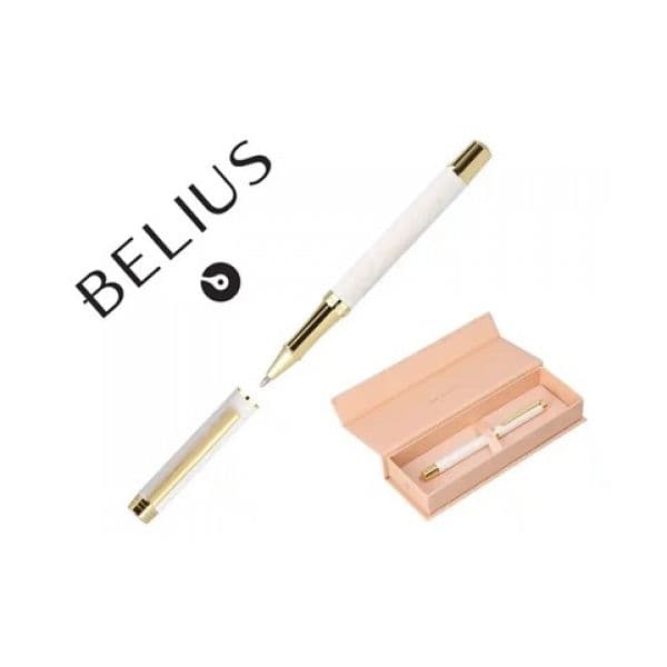 Belius Roller Wild West Branco Dourado 0.5mm Tinta Preta 1 Un.