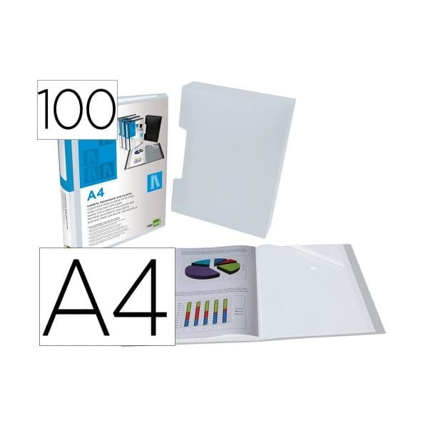 LiderPapel Capa Catalogo C/caixa 100 Bolsas Transparente Jc10 - 03538.02