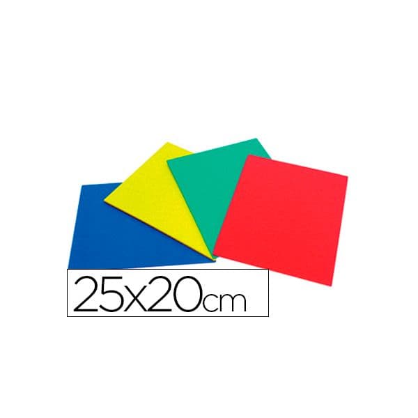 LiderPapel Placa EVA Musgami 25x20cm Sortido - CC01