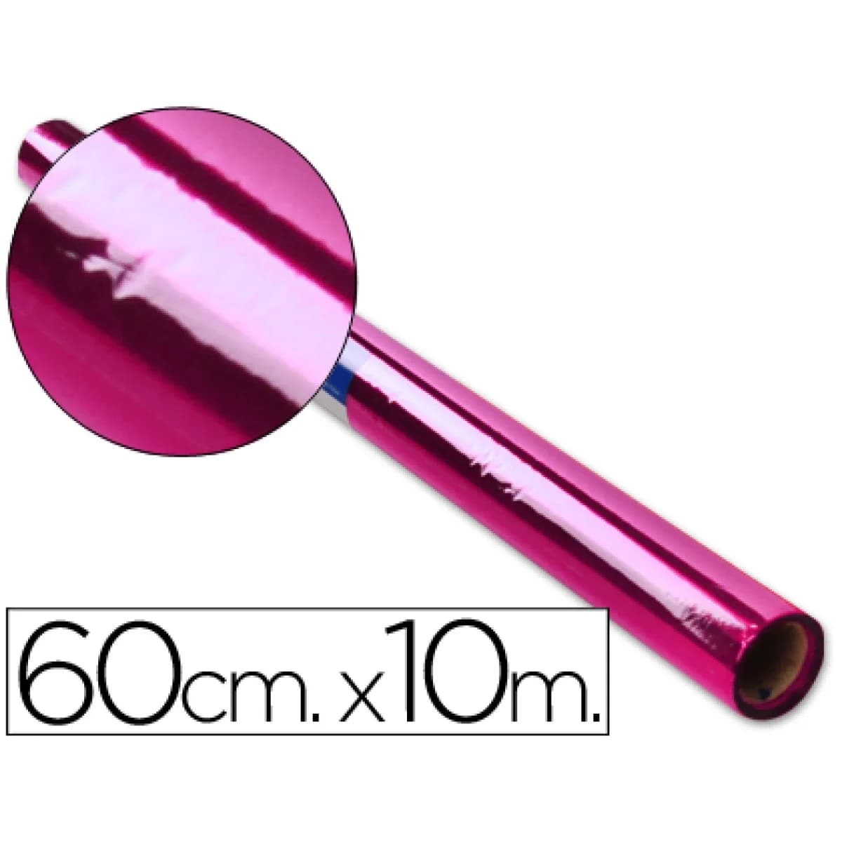 LiderPapel Rolo de Papel Celofane 0.6x10m Rosa