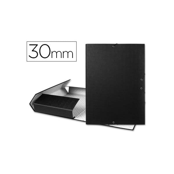 LiderPapel Pasta de Elástico L30mm Black - PY33