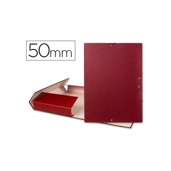 LiderPapel Pasta de Elástico L50mm Red - PY54