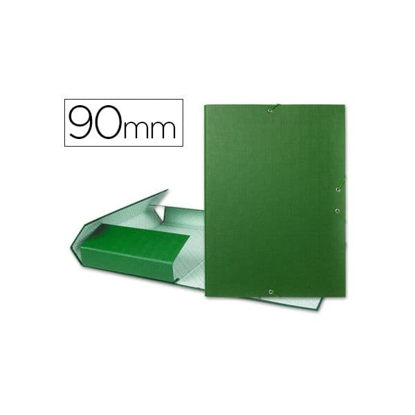 LiderPapelPasta de Elástico L90mm Verde - PY95