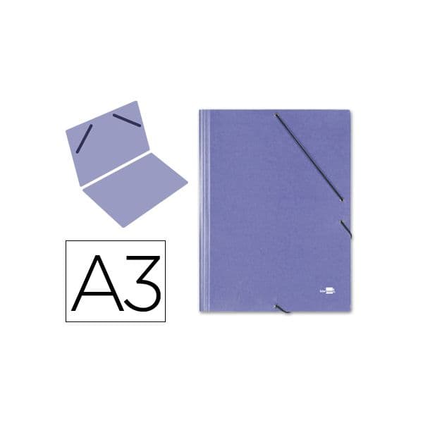 Liderpapel Pastas de Elásticos A3 em Cartão Compacto - 27151