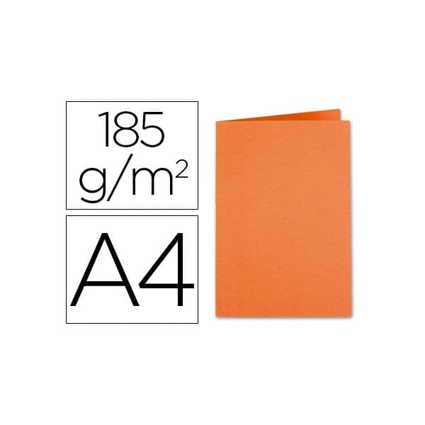 LiderPapel Classificador A4 180g Bright Laranja - SC16