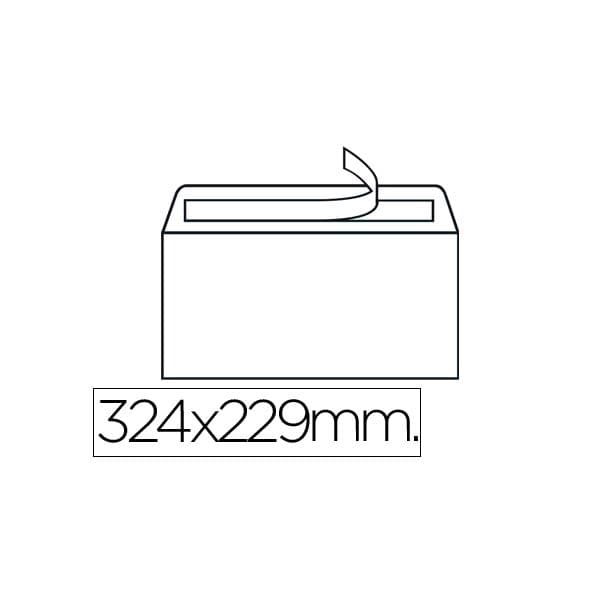 LiderPapel Envelope Bolsa Din C4 nº14 229x324mmBranco 250 Un.