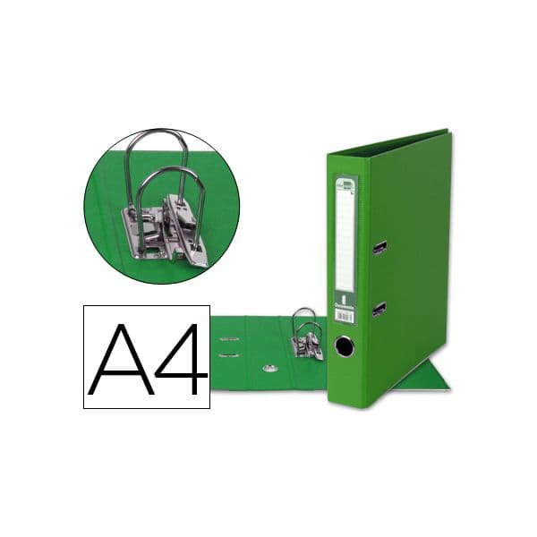 LiderPapel Pasta Arquivo Cartão PVC A4 L45 Documenta Verde - AY08