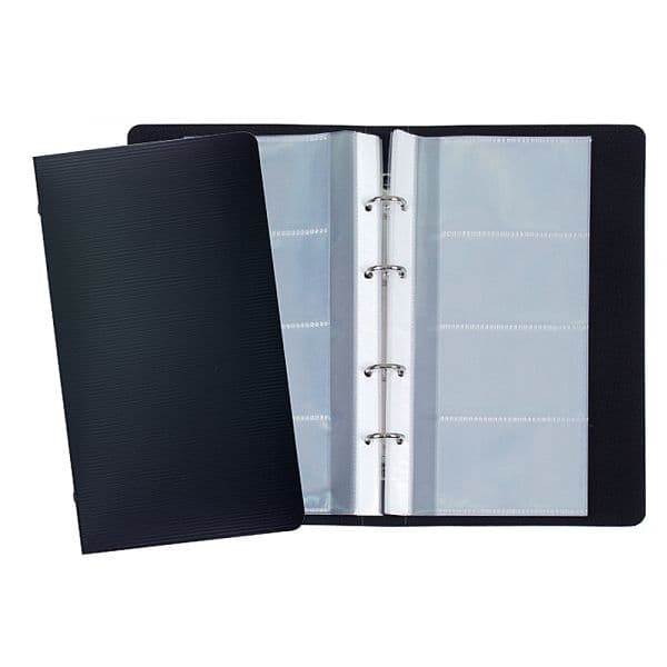LiderPapel Porta Cartões TJ01 Preto 120 Cartões