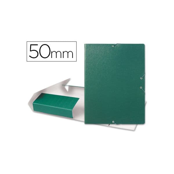 LiderPapel Pasta Projetos 5cm c/ Elásticos Verde - PJ56