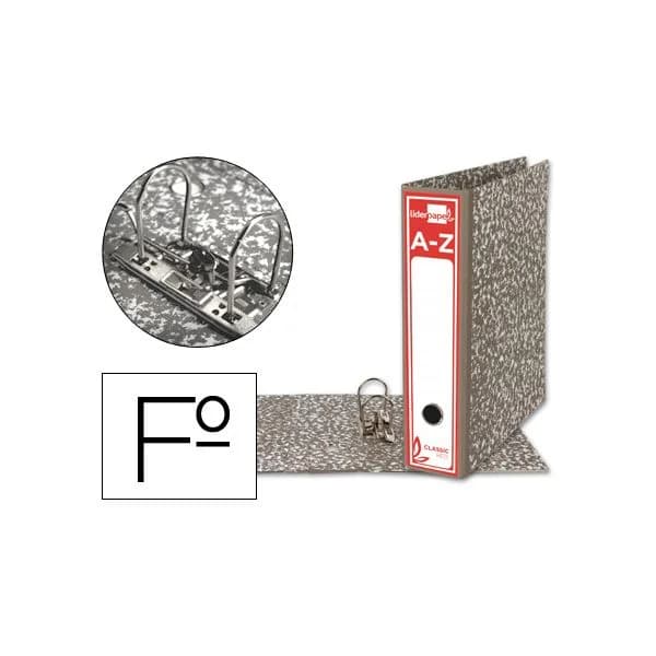 Liderpapel Pastas de arquivo de alavanca Classic Red - 37743