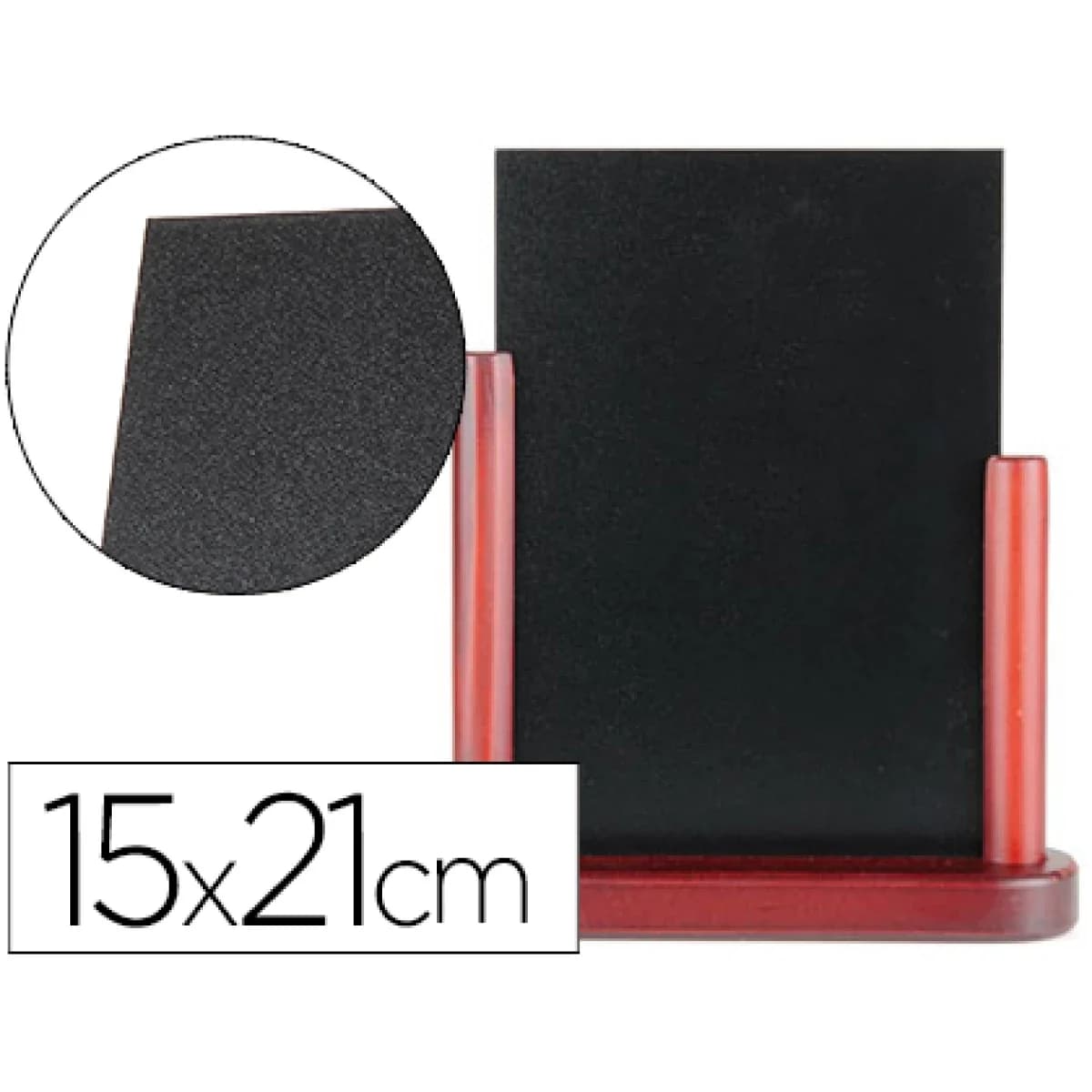 LiderPapel Quadro Preto Menu Restaurante 15x21cm Face Dupla - PZ02