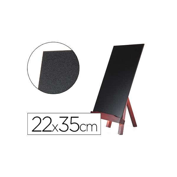 LiderPapel Quadro Preto Cavalete Madeira 22x35cm - 54718