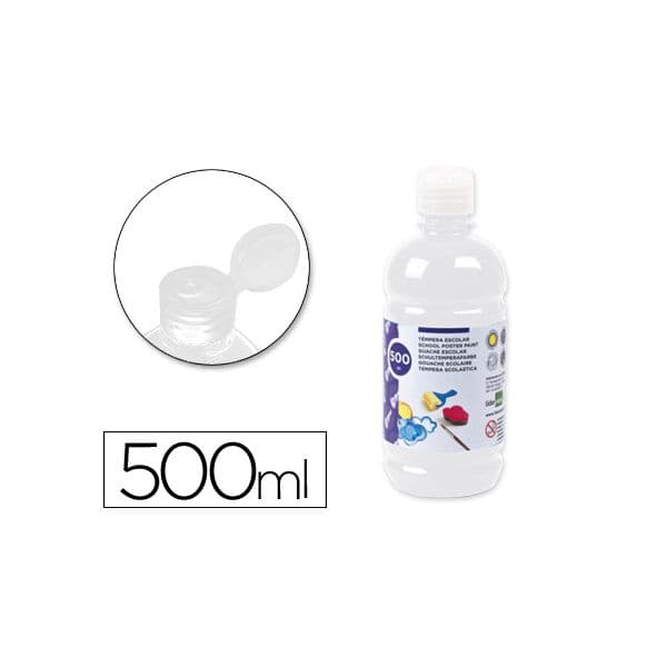 LiderPapel Guache 500ml Branco - TP02