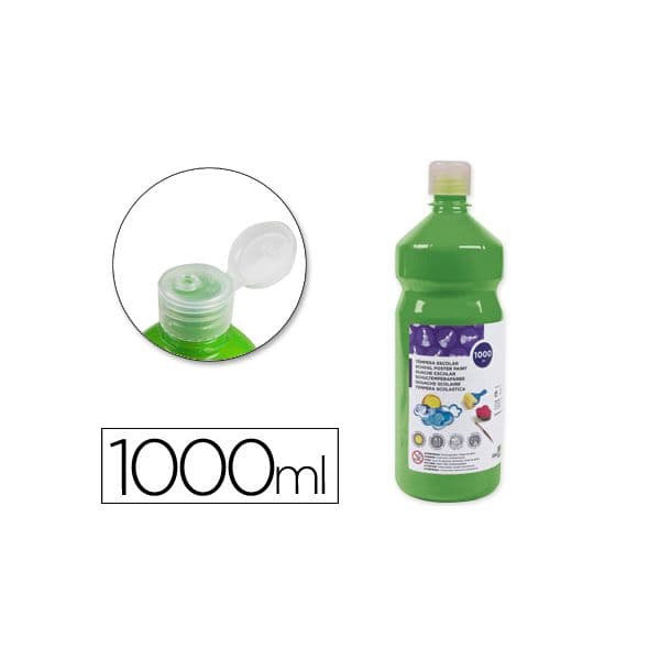 LiderPapel Guache 1000ml Verde - TP36