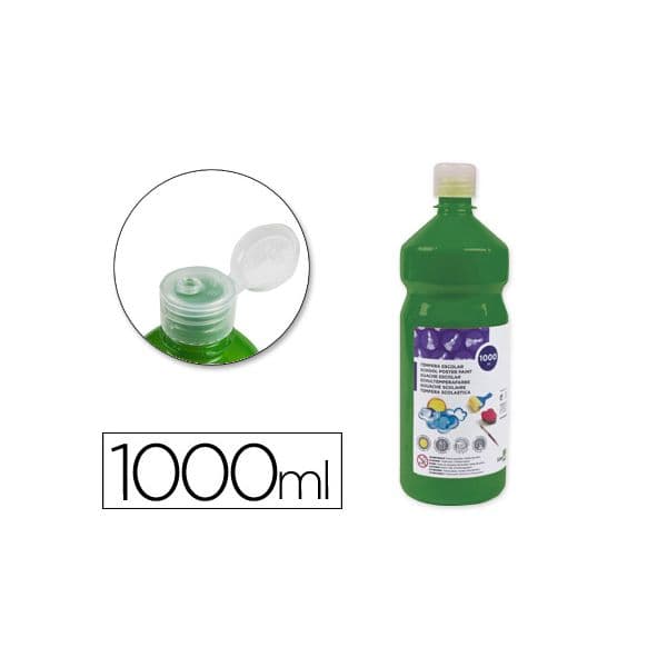 LiderPapel Guache 1000ml Verde Escuro - TP37