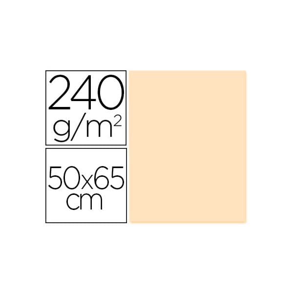 Liderpapel Cartolina 50X65 cm 240G/M2 Creme 25Fls - OFF064566CE