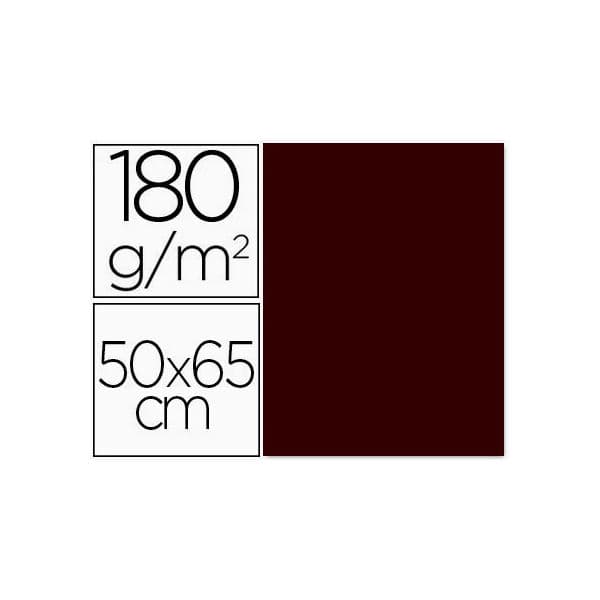 Liderpapel Cartolina 50X65 180 gr. Castanho Chocolate 25 un. - OFF067852CE
