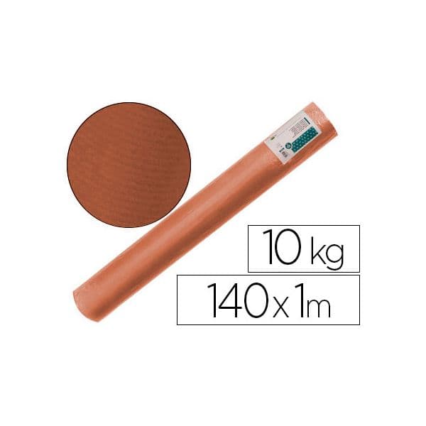 Liderpapel Papel Kraft 140x1m Verge Castanho Bobina 10Kg