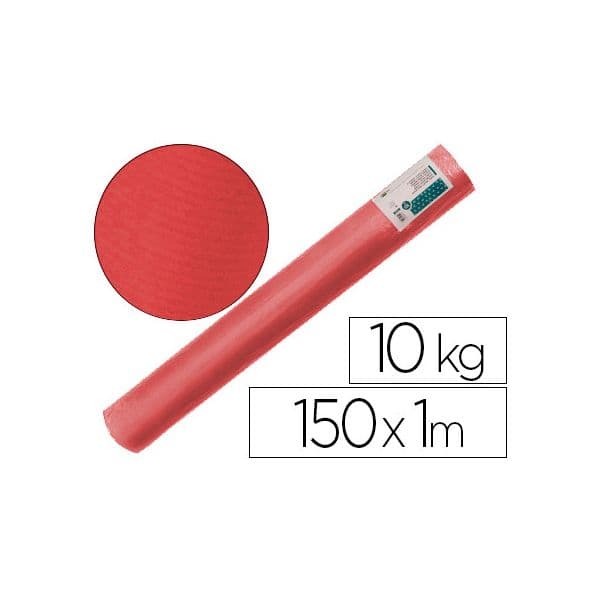 Liderpapel Papel Kraft 150x1m VergeBobina 10Kg Vermelho